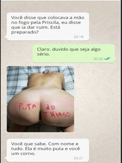 Corno descobriu que sua noiva dava o cu para outros